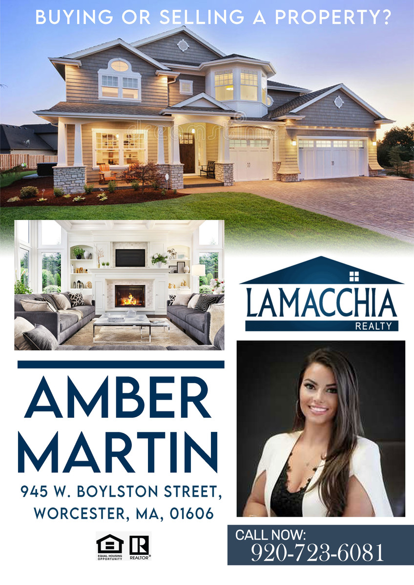 Published Amber Martin real-estate print advertisement